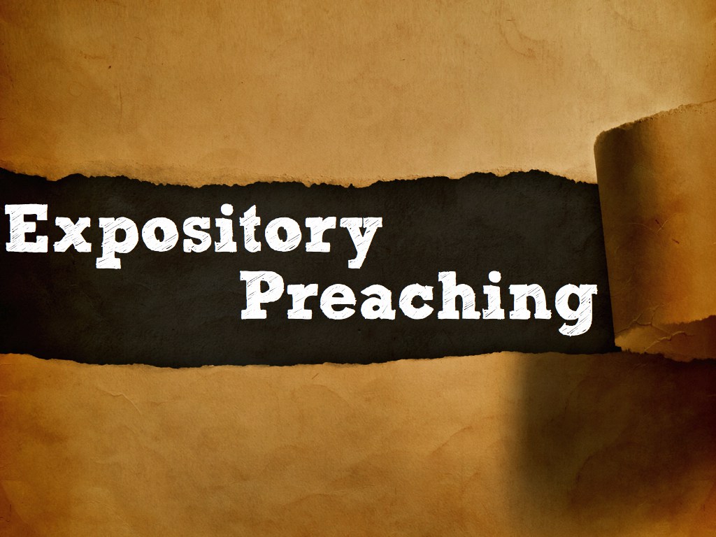 expository preaching preston